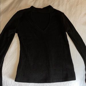 Black long sleeve shirt